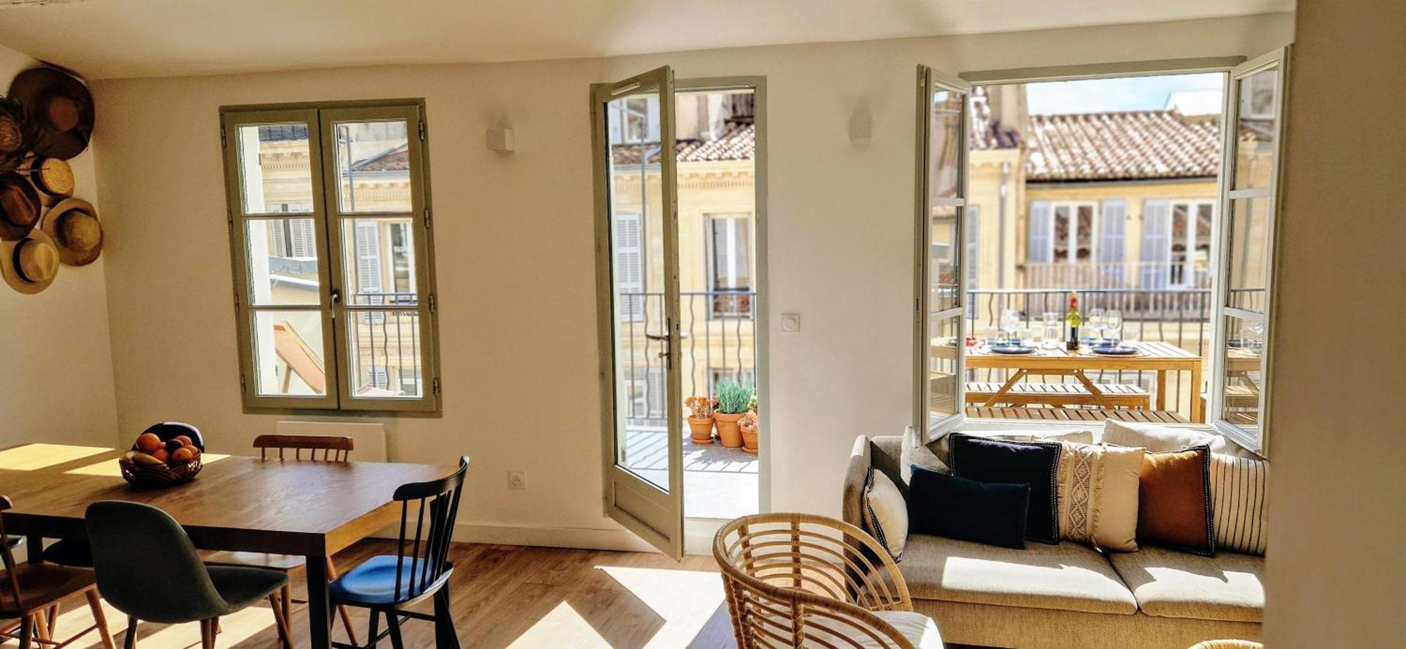 Terrasse - Hyper Centre - 2 Chambres - Parking Gratuit - Calme & Lumineux - Arrivee Autonome Μασσαλία Εξωτερικό φωτογραφία