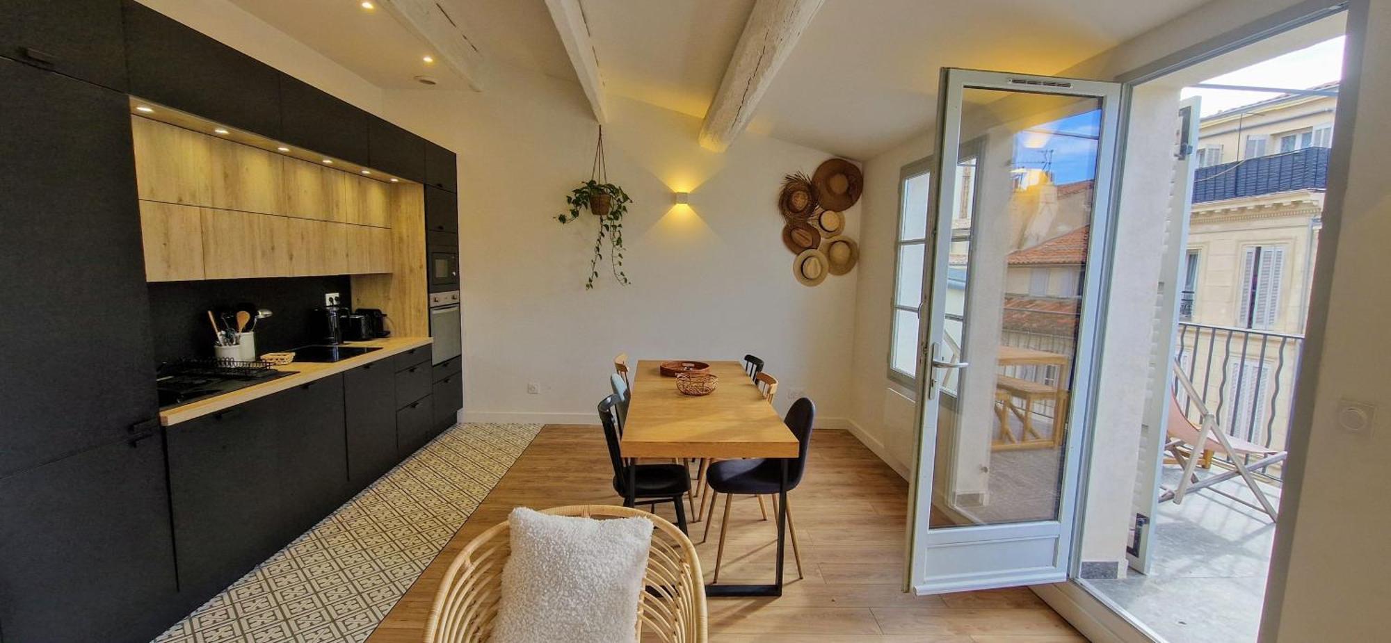 Terrasse - Hyper Centre - 2 Chambres - Parking Gratuit - Calme & Lumineux - Arrivee Autonome Μασσαλία Εξωτερικό φωτογραφία