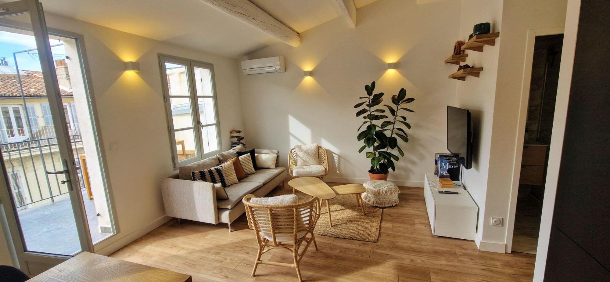Terrasse - Hyper Centre - 2 Chambres - Parking Gratuit - Calme & Lumineux - Arrivee Autonome Μασσαλία Εξωτερικό φωτογραφία